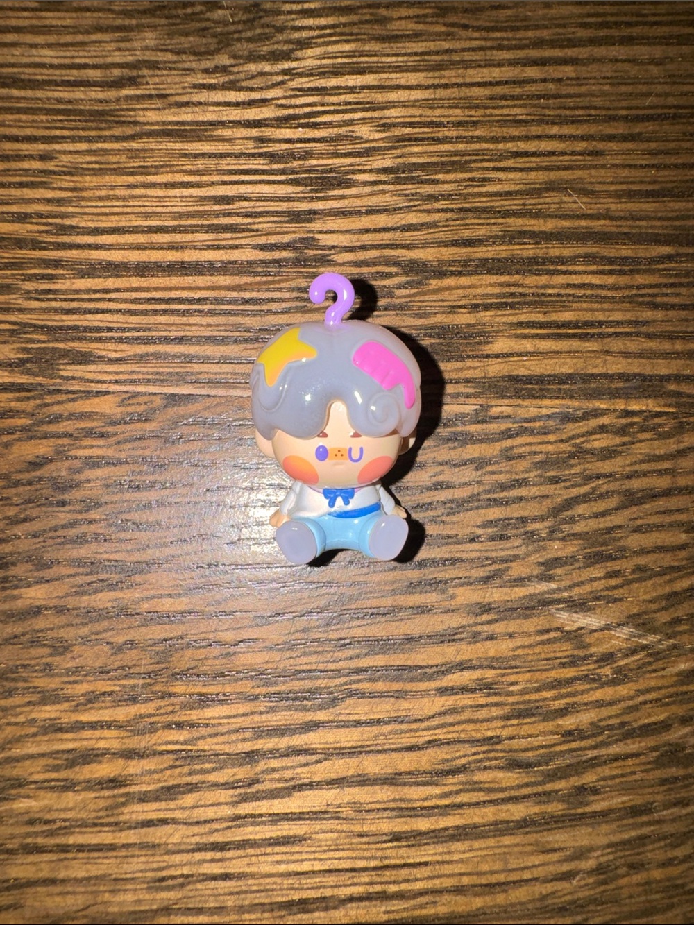 Cute Purple-Haired Baby Figure Kids Toy - Unbranded